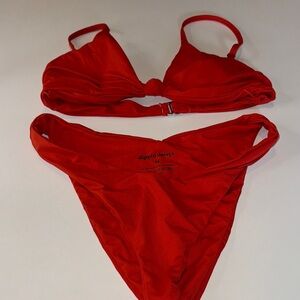 Dippin' Daisy's Vibrant Red Bikini